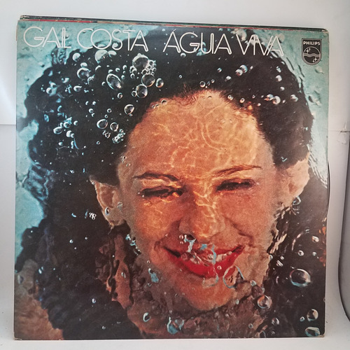 Gal Costa - Agua Viva - Vinilo 1978 Lp Brasil Ex