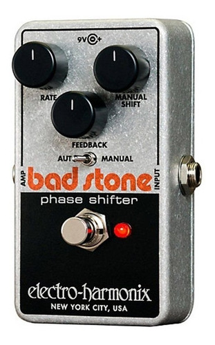 Pedal Phaser Electro Harmonix Bad Stone Phase Shift C/ NF-e Cor Única