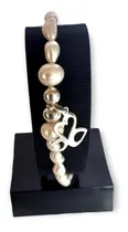 Comprar Pulsera De Perlas Nativas Y Dije Cisne  Plata Ley 950