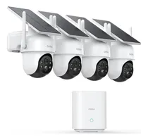 Comprar Cámaras De Seguridad Aosu Kit 4 Inalámbricas Solar 2k
