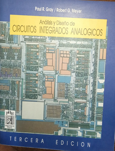 Libro Analisis Y Diseños De Circuitos Integrados Analogicos (Usado)