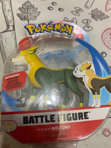 Pokemon Battle Figure Boltund