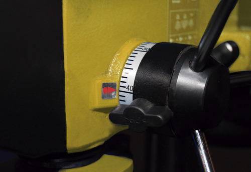 Furadeira De Bancada Mfb-16 5/8 Industrial Monofásico 500w Cor Amarelo 220v
