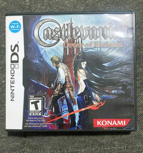 Castlevania Order Of Ecclesia Nintendo Ds Completo Original