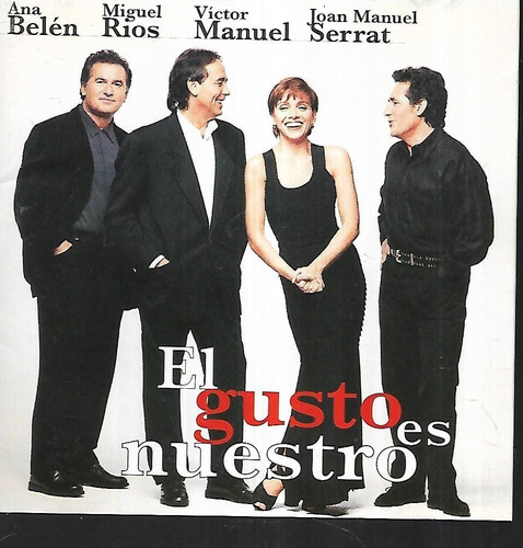 Ana Belen Victor Manuel Serrat El Gusto Es Nuestro  Cd