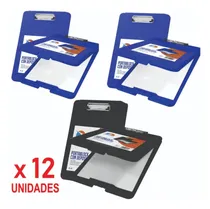 Comprar 12 Porta Papel A4 Apoya Block Deposito Tapa Hojas Clip Ezco 