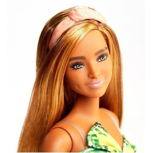 Imagem 3 de 8 de Barbie Fashionistas 126 Corpo Plus Size Ms