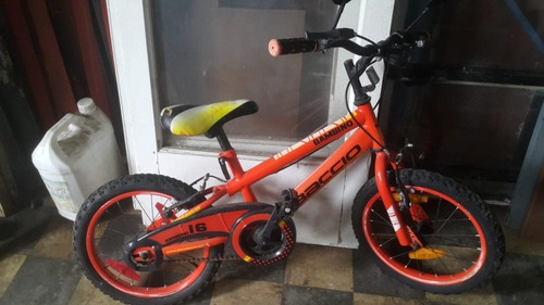 Bicicleta Niño Baccio Bambino Con Accesorios Rodado 16 (Usado)