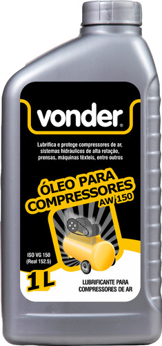 Oleo Para Compressor E Sistema Hidraulico Aw 150 - Vonder 