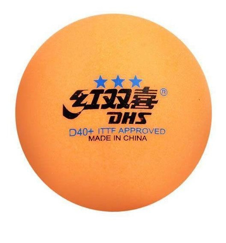 10 pelotas de tenis de mesa DHS 40+ Professional 3 Stars