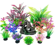 Comprar Ameliade Decoraciones Para Peceras Acuario Artificial Pla...