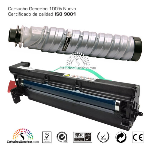 Toner Y Drum Compatible Con Ricoh Aficio 1515, 1515f, 1515mf