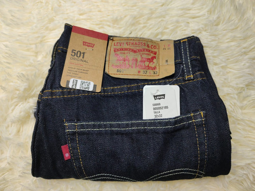 Pantalón Levi's 501 Original Cotton (4) 32x32.