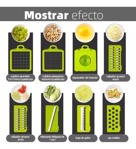 Utensilios De Cocina Cortador De Verduras Y Frutas Rallador