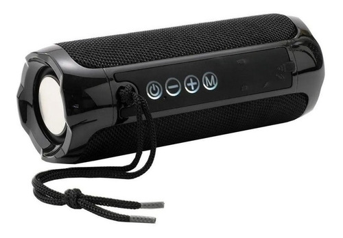 Imagen 2 de 3 de Parlante Netmak NM-FLOW con bluetooth negro