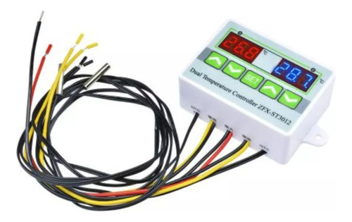 Termostato Digital Doble Zfx W3012 -50 A 110°c 220v 1500w