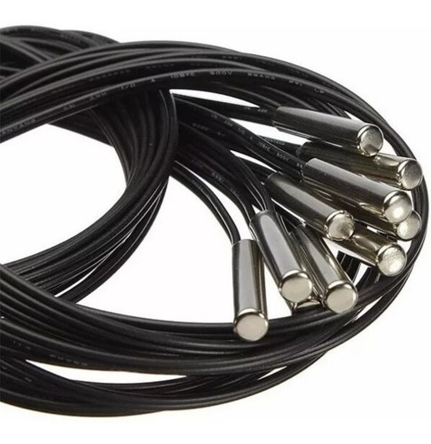 10x Termistor Ntc 10k Sensor De Temperatura 3950 Sonda Inox