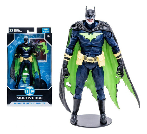 Figura Batman Infectado Película The Batman 2022 Dc Multiverse