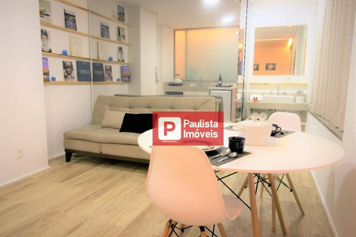Apartamento Com 1 Dormitório Para Alugar, 35 M² - Vila Olímpia - São Paulo/sp - Ap30551