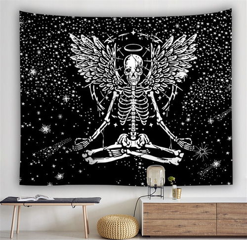 (a)decoración De Pared Con Estampado De Calavera