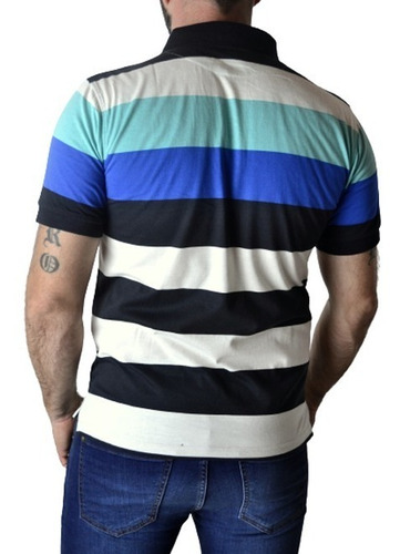 Imagen 5 de 6 de Chomba De Hombre Rayada The Big Shop