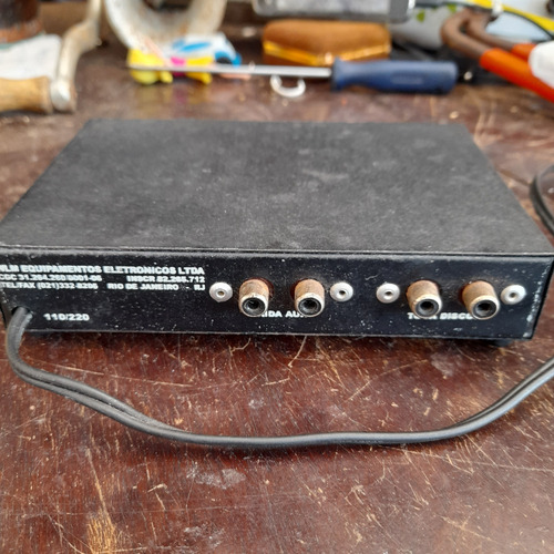 Pre Amplificador Estereo Funcionando Para Toca Discos