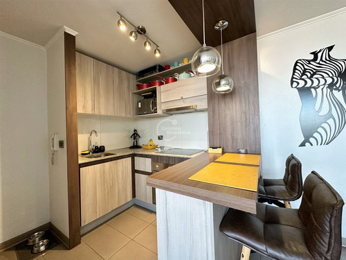 2 Dorm, 1 Baño, Conexión A Lavadora, 1 Estac, Santiago