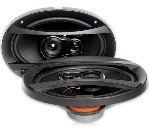 Bocinas Coaxiales Nakamichi Nse6918 6×9 PuLG 40w Rms 3 Vías
