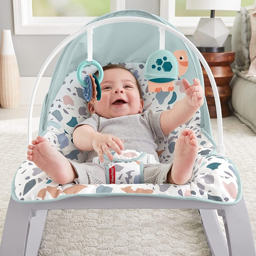 Imagen 8 de 9 de Silla Mecedora Plegable Fisher Price Para Bebés - Niños