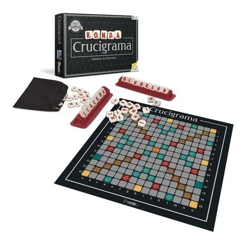 Crucigrama Ronda Palabras De Diversión Juego De Mesa