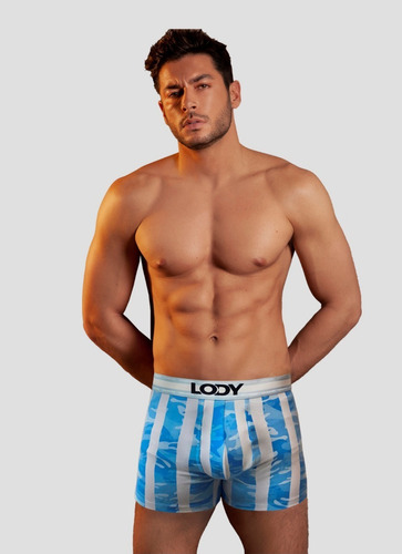 Boxer Lody Men Talle Especial Selección Argentina 