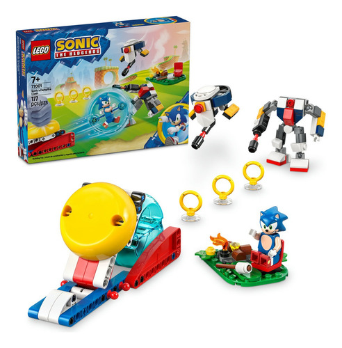 Lego Sonic The Hedgehog Batalla De Sonic En La Fogata 177 Pz 177 Lego Gaming