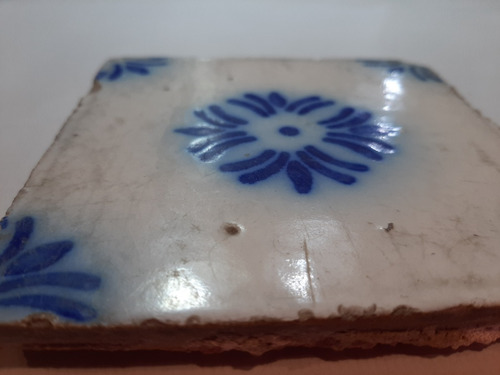 Imagen 6 de 8 de Antiguo Azulejo Pas De Calais N° 40 7676