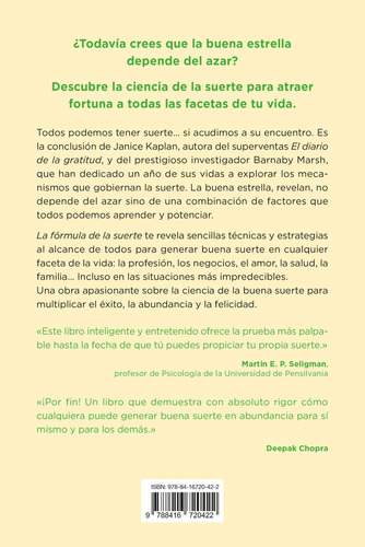 Libro La Formula De La Suerte