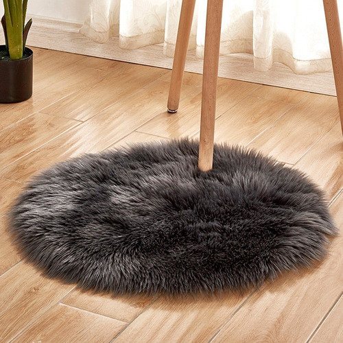 Soft Plush Round Fluffy Rugs Artificial, Soft Plush Rugs