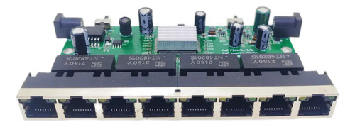 Conmutador Poe Inverso 10/100m 8 Puertos Vlan Para Gepon Xpo