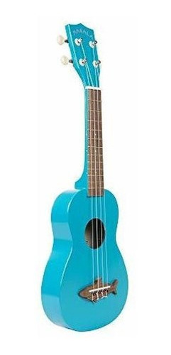 Ukelele Soprano Makala Mako Blue Shark De Kala (mk-ss / Blu)