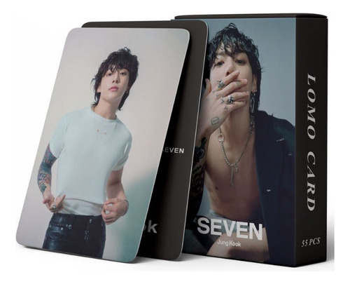 Bts Jung Kook Seven 2023 55 Photocards Kpop Korea Bt21 V2