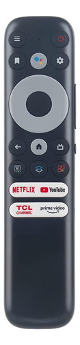 Control Remoto Para Tv Tcl Generico Rc902n Mini Led Qled 4k Uhd Smart Android Tv No Voz
