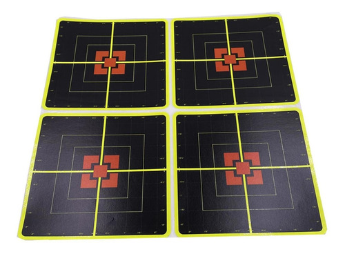 Objetivos 0 Yardas X10 Hojas De Papel Práctica De 10
