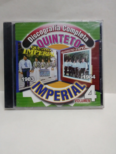 Cd Quinteto Imperial Discografia Completa Volumen 4