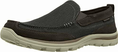 Skechers Usa Hombre Superior Milford Slip-on Loafer, Negro,