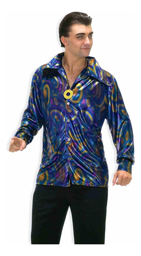 Camiseta Rubies Hombre 70s, Disfraz Disco Dynamite Retro