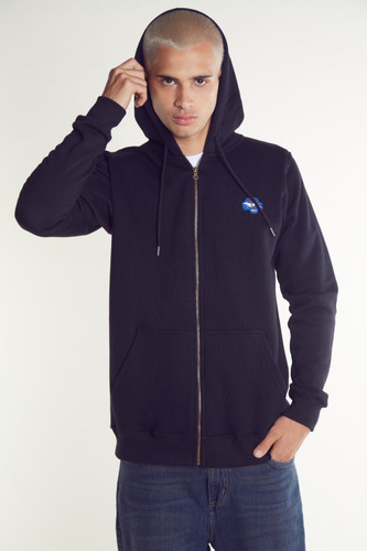 Campera Canguro Negra Vulk Rocco