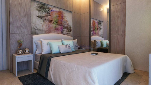 Imagem 6 de 18 de Apartamento Com 2 Dormitórios Sendo 1 Suíte, À Venda, 79 M² Por R$ 548.437 - Vila Guilhermina - Praia Grande/sp - Ap0820