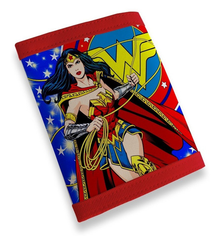 Imagem 2 de 4 de Carteira Infantil Mulher Maravilha