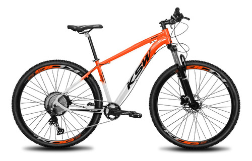 Bicicleta Aro 29 Ksw Xlt100 12v Shimano Deore Suspensão A Ar