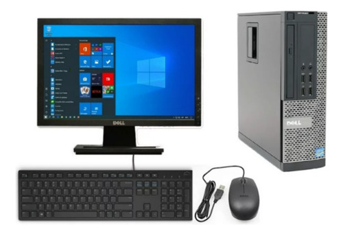 Pc Escolar Completa Dell I5 8gb Ram 240 Ssd Monitor 19 Wi-fi (Reacondicionado)