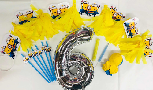 Kit Cumpleaños Personalizado Personaje A Eleccion