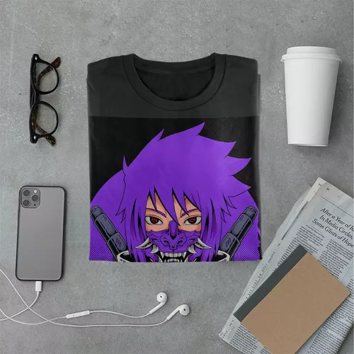 Camiseta Camisa Personalizada Sasuke Naruto Geek Anime Hd 01 com o Melhor  Preço é no Zoom